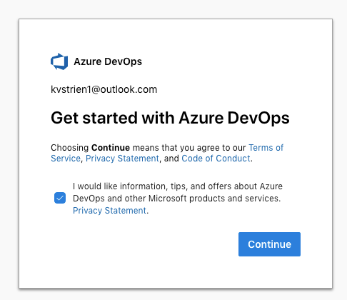 Get started with Azure DevOps