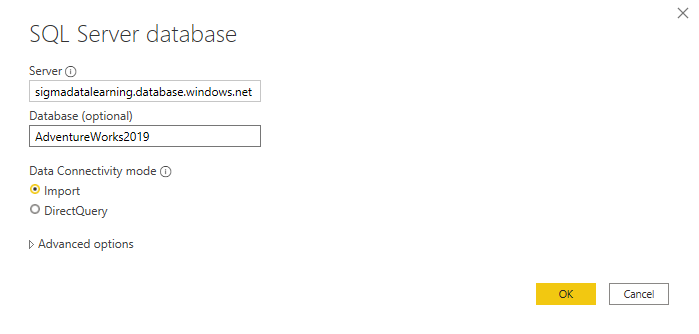 Connect to SQL Server