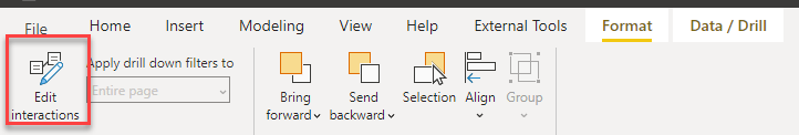 Knop Edit interactions
