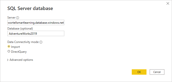 Connect to SQL Server